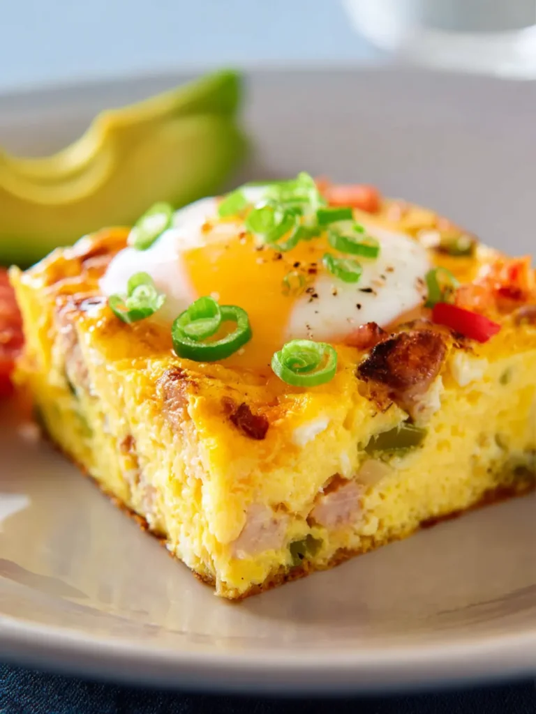 Easy Baked Denver Omelet Breakfast Casserole First Image