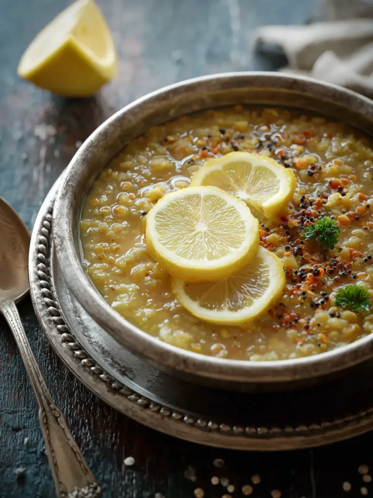 Lemon Lentil Soup First Image