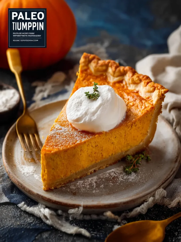 Paleo Pumpkin Pie First Image