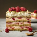 Pistachio and Raspberry Icebox Cake First Image