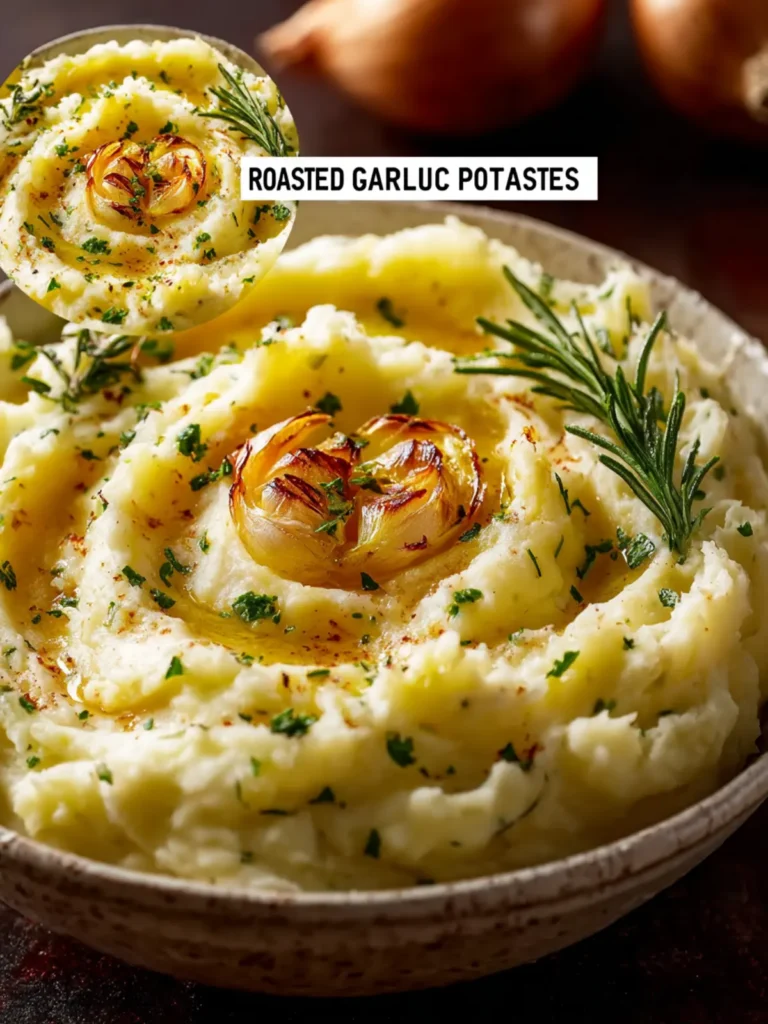 Roasted Garlic Mashed Potatoes First Image