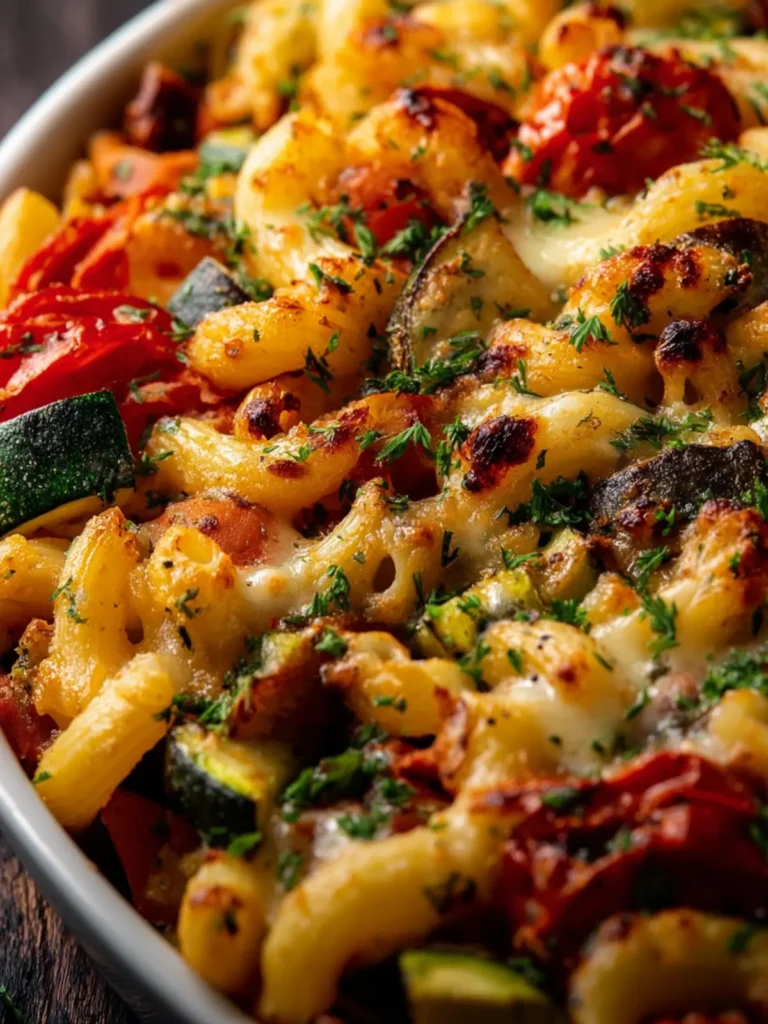 Vegetable Pasta Bake First Image