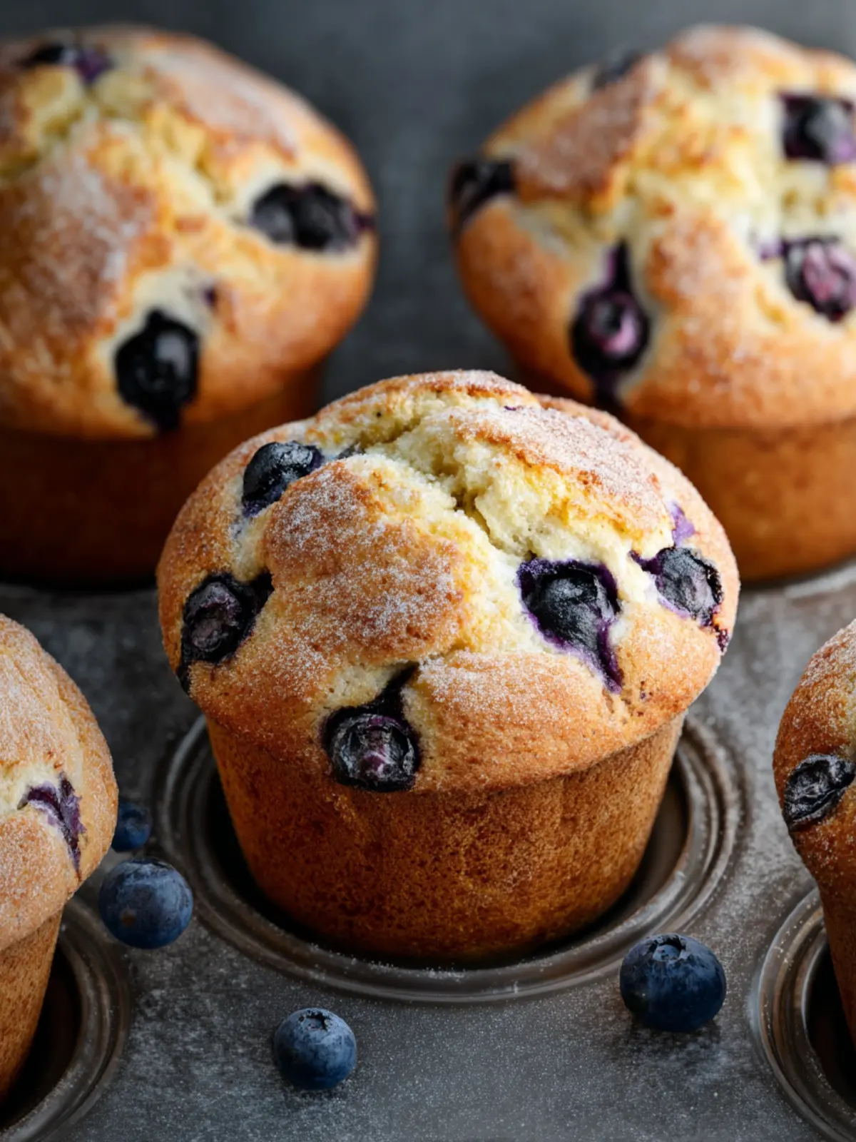 Bakery Blueberry Muffins First Image