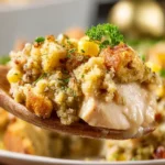 Chicken Stuffing Casserole First Image