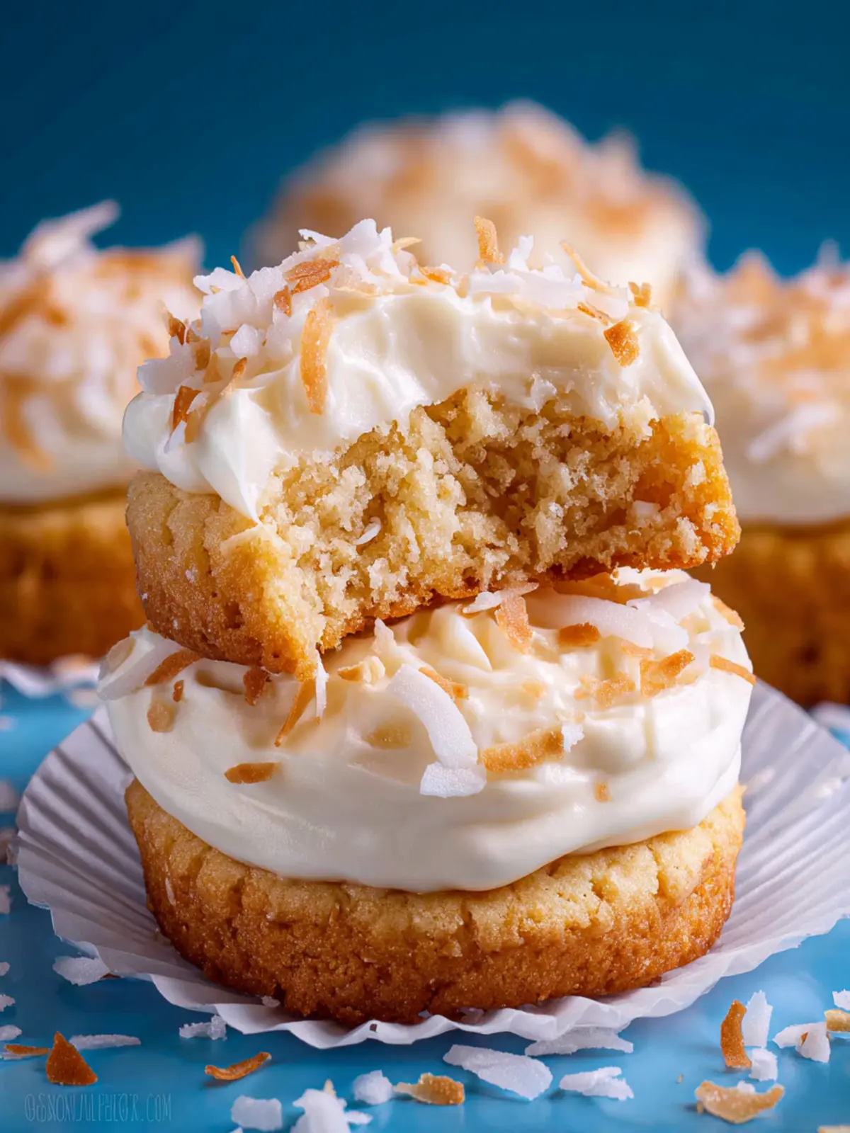Coconut Cream Cookies First Image
