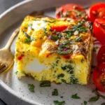 Easy High-Protein Cottage Cheese Egg Bake First Image