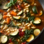 Easy Minestrone Soup First Image