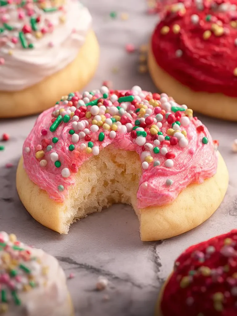 Soft Frosted Sugar Cookies First Image