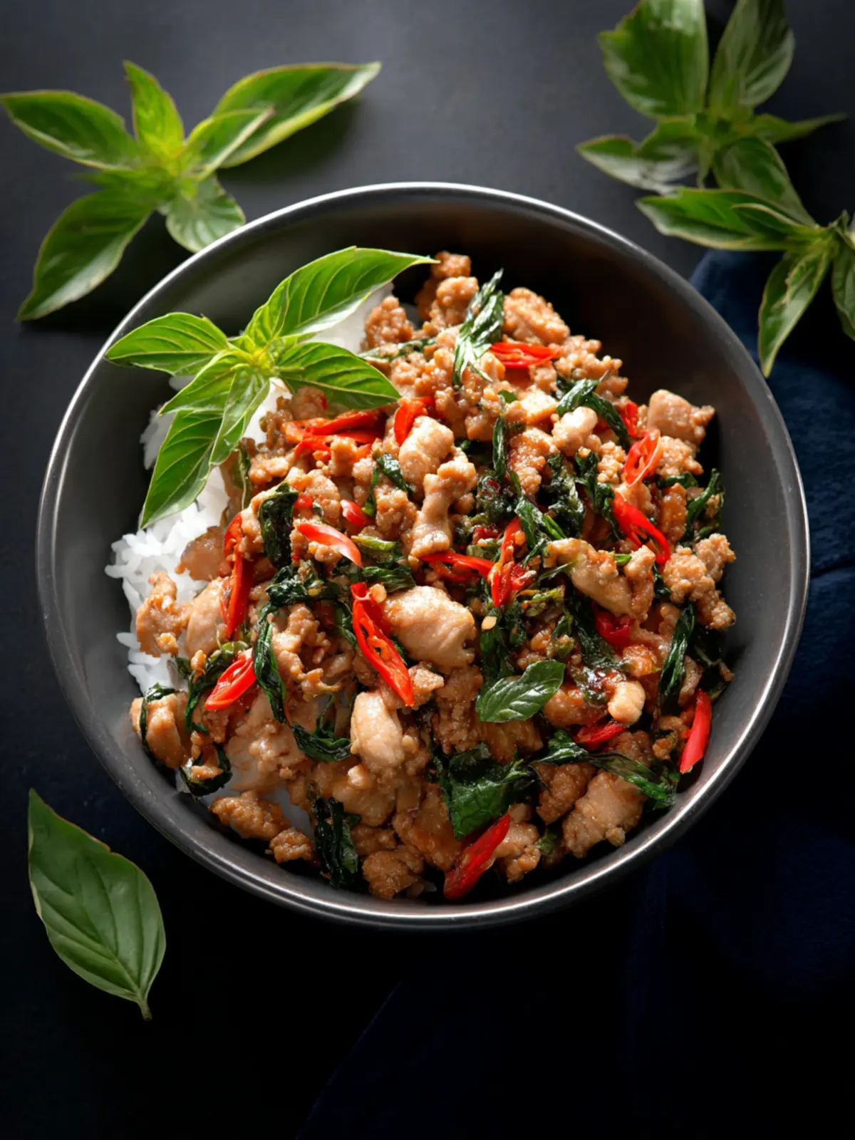 Thai Basil Chicken First Image