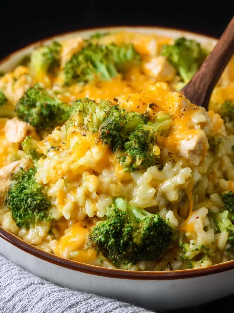 chicken broccoli rice casserole First Image