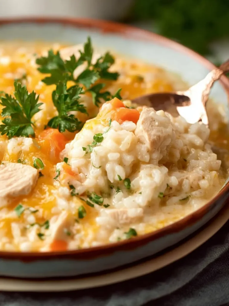 chicken rice cream soup First Image