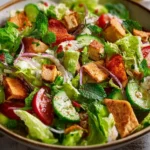 Authentic Lebanese Fattoush Salad (With a Twist) First Image
