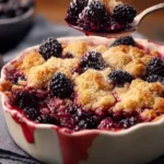Blackberry Cobbler Recipe First Image