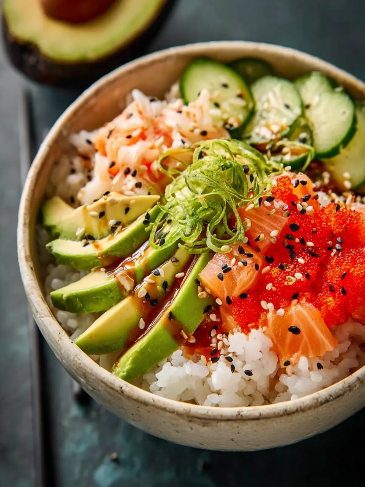 California Roll Sushi Bowls First Image
