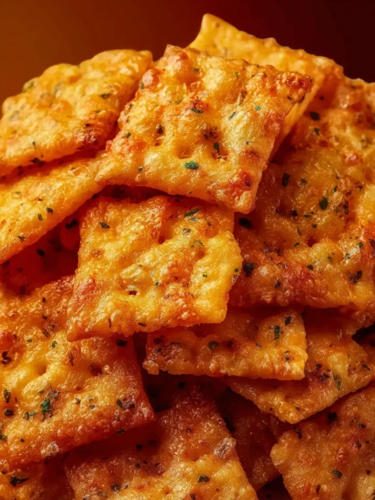 Cheesy Ranch Crackers First Image