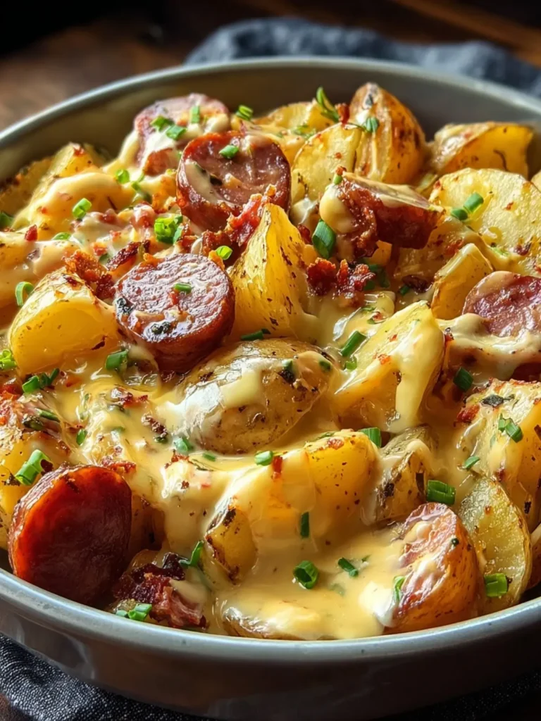 Cheesy Ranch Potatoes and Smoked Sausage – Tasty and Quick First Image