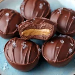 Homemade Chocolate Peanut Butter Eggs First Image
