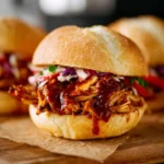 Instant Pot BBQ Chicken Sandwiches Recipe First Image