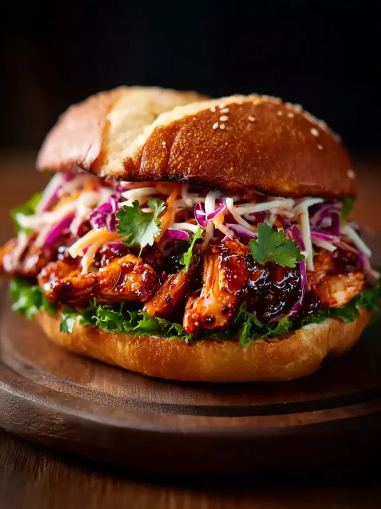 Korean BBQ Chicken Sandwich First Image
