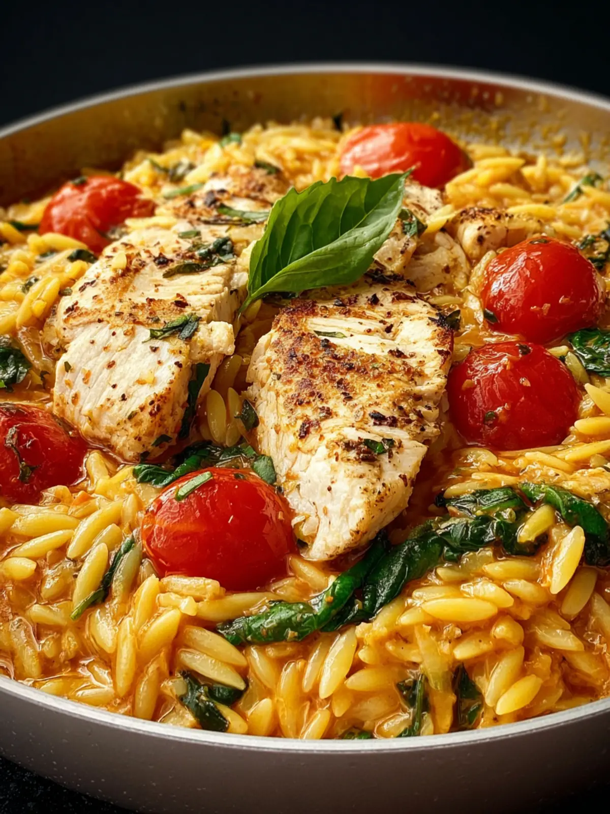 Marry Me Chicken Orzo First Image