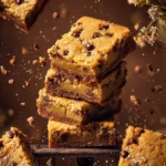 Mom’s Chocolate Chip Cookie Dough Bars. First Image