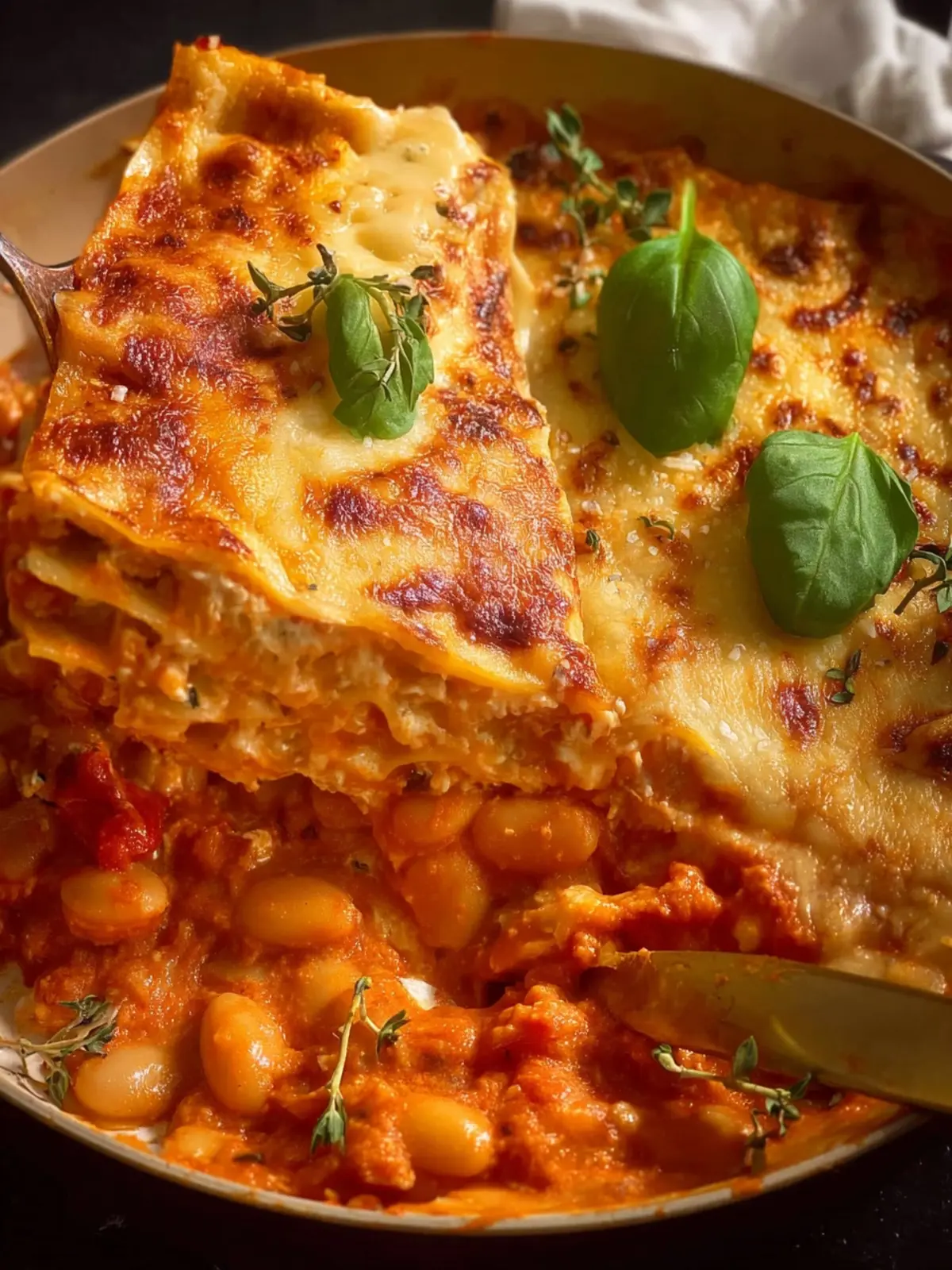 One-Pot Butter Bean Lasagne First Image