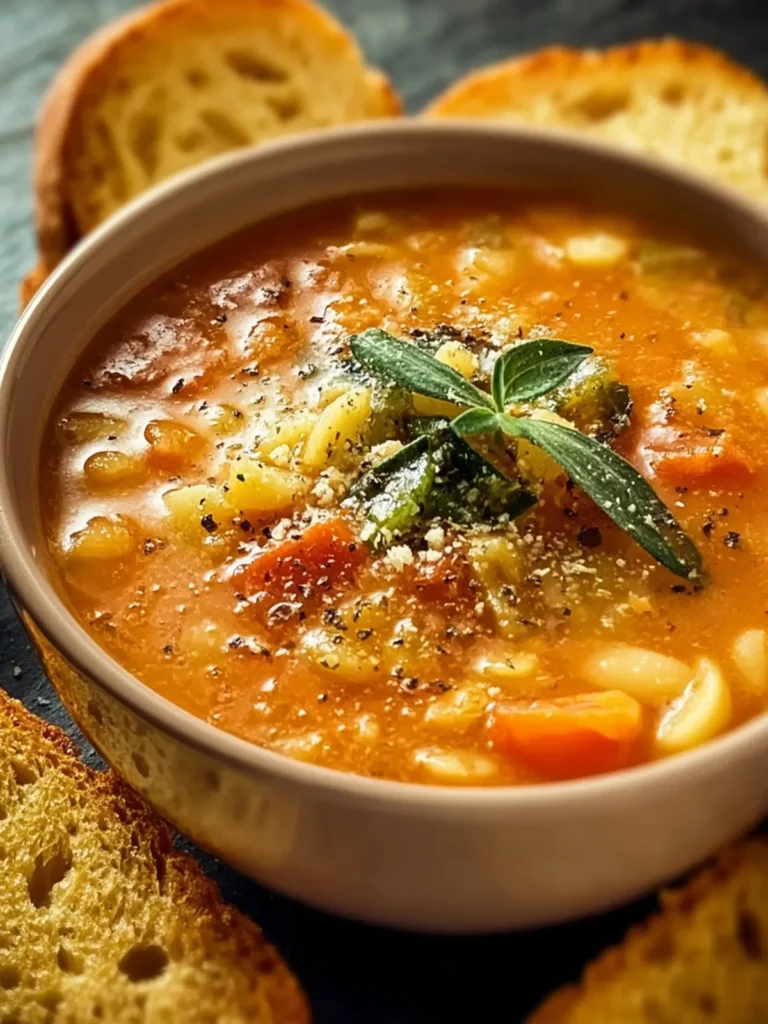 Vegan Italian Penicillin Soup First Image