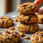 healthy breakfast cookies one bowl easy meal prep First Image